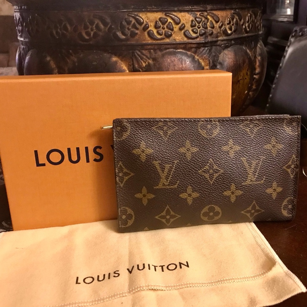 Louis Vuitton Trousse Wristlet Pouch